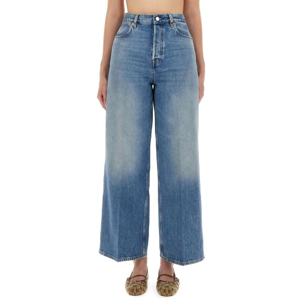 Gucci Women "Wide-Leg" Jeans